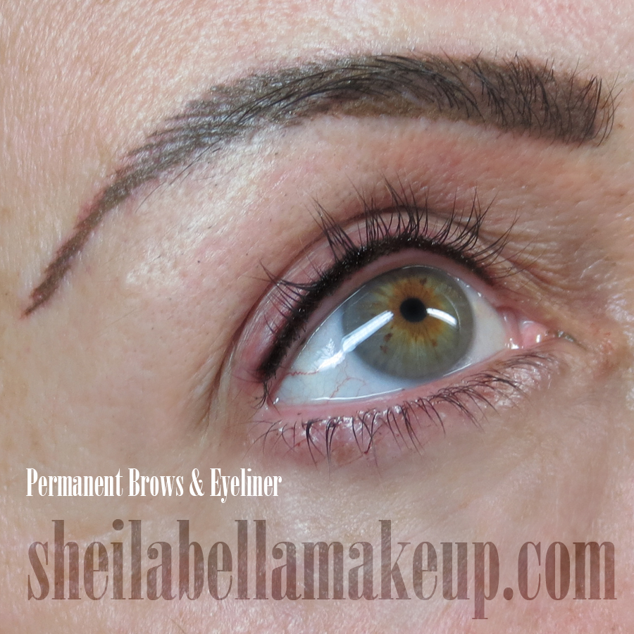 Permanent Eyeliner and Eyebrow Makeup!